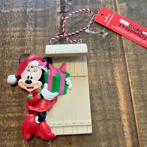 Minnie Mouse sled Hallmark Christmas ornament new with personalization option